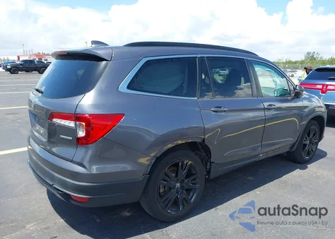 2021 Honda Pilot 2Wd Special Edition из США, поврежденный, VIN 5FNYF5H22MB003641